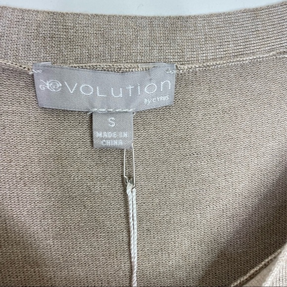 Stitch Fix l Evolution By Cyrus Nickie Side Slit Ribbed Pullover Sweater, Small - Picture 6 of 10